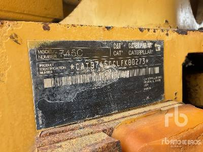 CAT 745C - Articulated dump truck: picture 5 CAT 745C - Articulated dump truck: picture 5