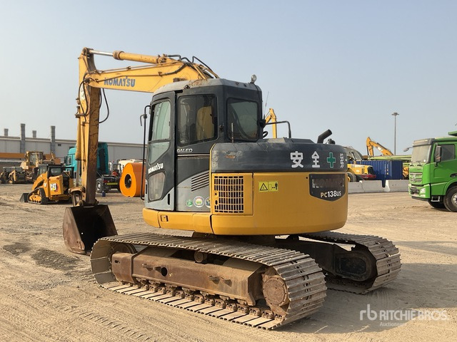 Komatsu PC138US-2E0 - Crawler excavator: picture 3 Komatsu PC138US-2E0 - Crawler excavator: picture 3