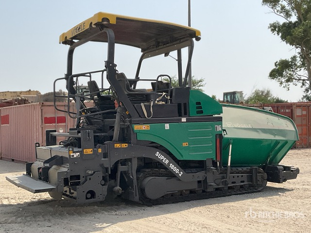 Vogele Super S1800-2 - Asphalt paver: picture 4 Vogele Super S1800-2 - Asphalt paver: picture 4