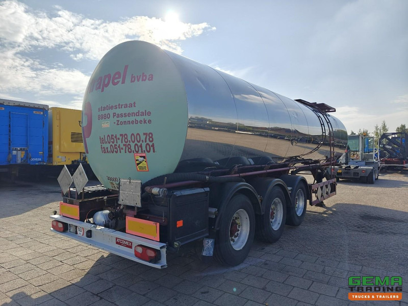 Atcomex TO/27TRI/38ST Bitum - 3-Assen ROR - ADR FL AT - 30.000L - LiftAs - Schijfremmen - Tanker semi-trailer: picture 2 Atcomex TO/27TRI/38ST Bitum - 3-Assen ROR - ADR FL AT - 30.000L - LiftAs - Schijfremmen - Tanker semi-trailer: picture 2
