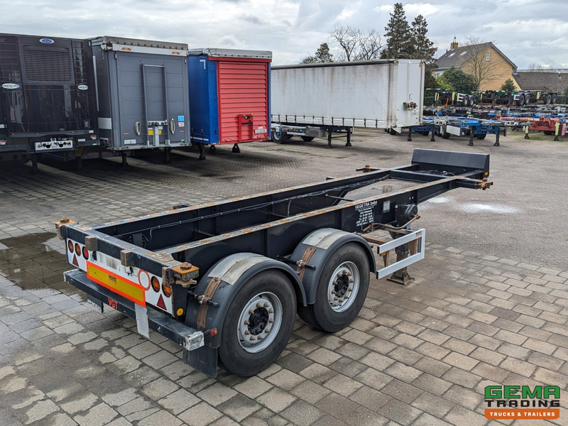 Renders EURO 700 2-Assen MB - Schijfremmen - 20FT Aansluiting - Luchtvering - 2960KG - TOP! - Container transporter/ Swap body semi-trailer: picture 2 Renders EURO 700 2-Assen MB - Schijfremmen - 20FT Aansluiting - Luchtvering - 2960KG - TOP! - Container transporter/ Swap body semi-trailer: picture 2
