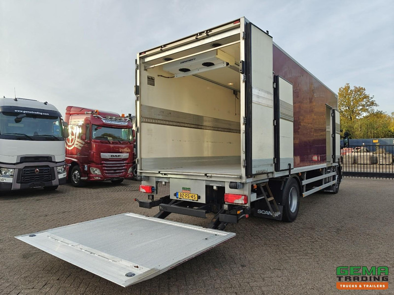 Scania P230 4x2 Dagcab Euro5 - Koel-VriesBak 7.5m + Carrier Supra 950MT + Laadklep 2000kg - Refrigerated truck: picture 2 Scania P230 4x2 Dagcab Euro5 - Koel-VriesBak 7.5m + Carrier Supra 950MT + Laadklep 2000kg - Refrigerated truck: picture 2