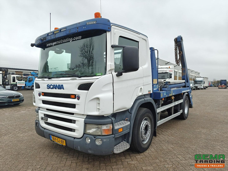 Scania P360 4x2 Dagcab Euro5 - Vollucht - HyvaLift PortaalarmSysteem 14T - Rockinger Vangmuil - 05/2026 APK - Skip loader truck: picture 1 Scania P360 4x2 Dagcab Euro5 - Vollucht - HyvaLift PortaalarmSysteem 14T - Rockinger Vangmuil - 05/2026 APK - Skip loader truck: picture 1