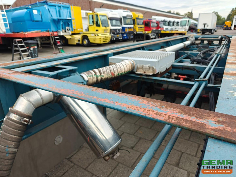 Container transporter/ Swap body semi-trailer TINSLEY TT1527/40AS 3-Assen BPW - 20/30FT Kiepchassis - Rotary Feeder - Trommelremmen: picture 12