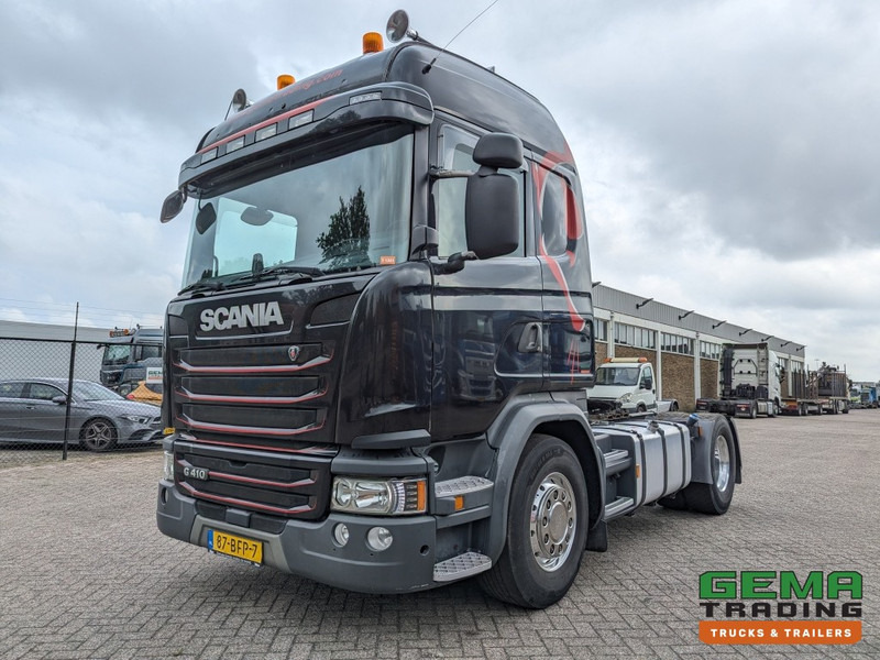 Scania G410 4x2 Highline Euro6 Retarder - PTO - WF / KiepHydrauliek - Alcoa's (T1341) - Tractor unit: picture 1 Scania G410 4x2 Highline Euro6 Retarder - PTO - WF / KiepHydrauliek - Alcoa's (T1341) - Tractor unit: picture 1