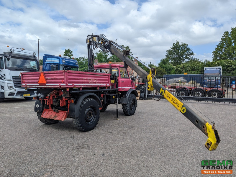 Unimog 416/U1100 4x4 - Hiab PK4600A - Open laadbak - Lier - Vangmuil/trekhaak - Mercedes Benz - Crane truck: picture 3 Unimog 416/U1100 4x4 - Hiab PK4600A - Open laadbak - Lier - Vangmuil/trekhaak - Mercedes Benz - Crane truck: picture 3