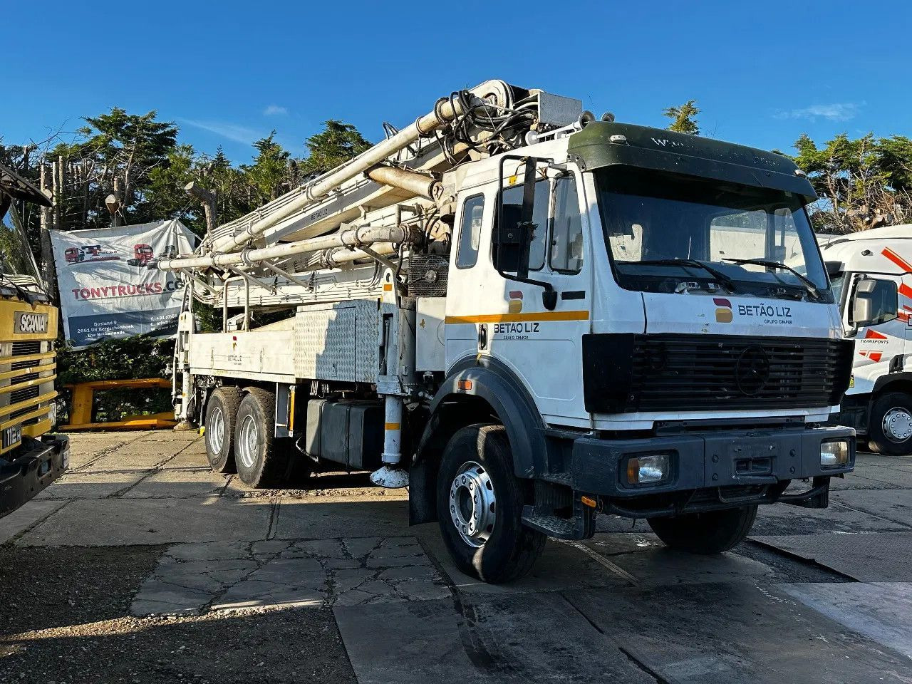 Mercedes-Benz SK 2631 6X4 LSB 36M BETONPOMP 370 BAR Mercedes-Benz SK 2631 6X4 LSB 36M BETONPOMP 370 BAR - Mixer pump truck: picture 1 Mercedes-Benz SK 2631 6X4 LSB 36M BETONPOMP 370 BAR Mercedes-Benz SK 2631 6X4 LSB 36M BETONPOMP 370 BAR - Mixer pump truck: picture 1