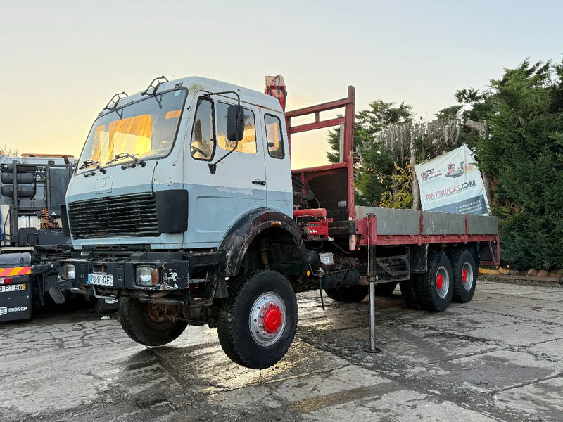 Mercedes-Benz SK 2635 V8 6X6 Chassis Spring/spring ZF Man Gear OM442 - Dropside/ Flatbed truck, Crane truck: picture 2 Mercedes-Benz SK 2635 V8 6X6 Chassis Spring/spring ZF Man Gear OM442 - Dropside/ Flatbed truck, Crane truck: picture 2