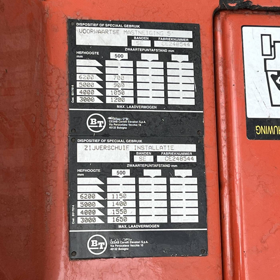 Electric forklift BT CBE18T: picture 10 Electric forklift BT CBE18T: picture 10