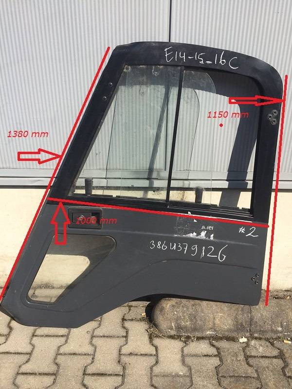 Door left for Linde /386 - Frame/ Chassis for Material handling equipment: picture 2 Door left for Linde /386 - Frame/ Chassis for Material handling equipment: picture 2