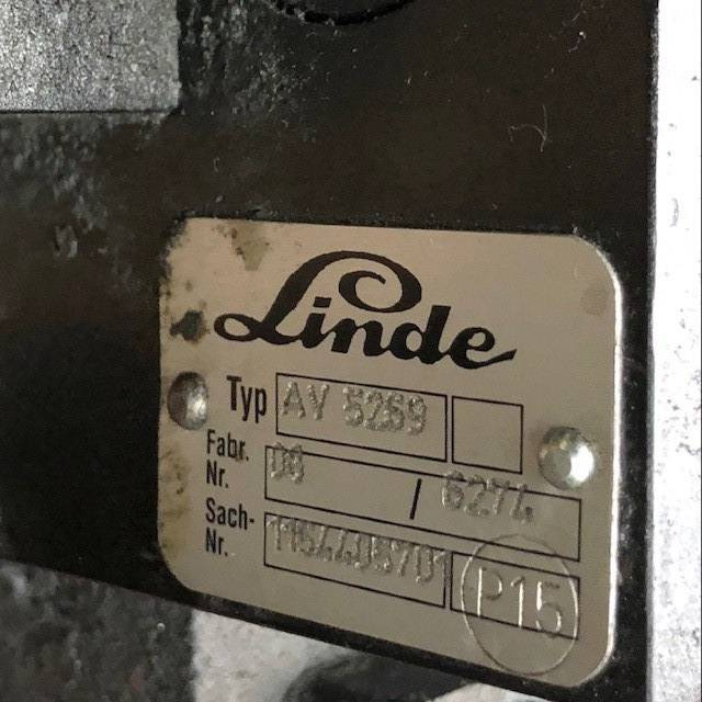 Hydraulic control valve for Linde - Hydraulic valve for Material handling equipment: picture 2 Hydraulic control valve for Linde - Hydraulic valve for Material handling equipment: picture 2