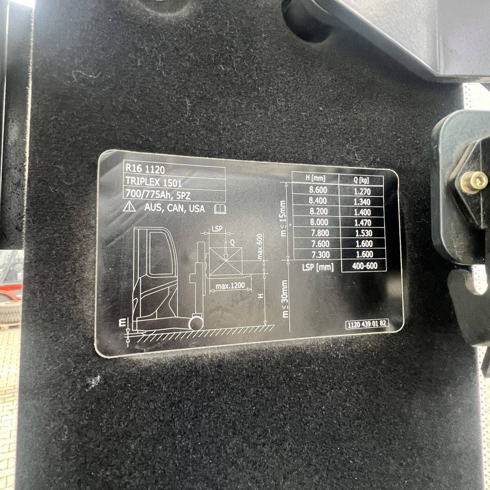 Reach truck Linde R16 (1120) Coldstore: picture 11