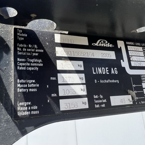 Linde R16HD (115) - Reach truck: picture 2 Linde R16HD (115) - Reach truck: picture 2