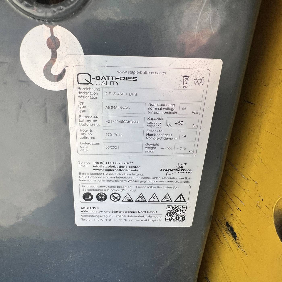 Electric forklift Yale ERP16ATF (SWB): picture 17