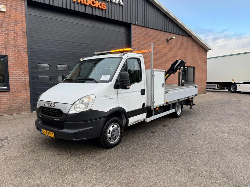 Iveco 50c14 Erdgas/CNG Hiab kran/crane Pritsche - Open body delivery van: picture 1 Iveco 50c14 Erdgas/CNG Hiab kran/crane Pritsche - Open body delivery van: picture 1