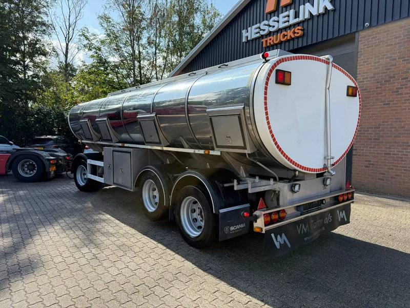 Magyar VM Tarm 19.000L RVS/INOX Melk/Milk/Milch Food 3 Rooms Liftas - Tanker semi-trailer: picture 2 Magyar VM Tarm 19.000L RVS/INOX Melk/Milk/Milch Food 3 Rooms Liftas - Tanker semi-trailer: picture 2