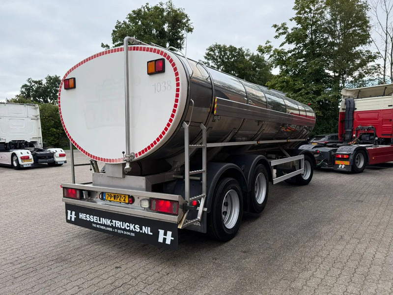 Magyar VM Tarm 19.000L RVS/INOX Melk/Milk/Milch Food 4 Rooms Liftas Nieuwe APK tot 23-7-2026 - Tanker trailer: picture 2 Magyar VM Tarm 19.000L RVS/INOX Melk/Milk/Milch Food 4 Rooms Liftas Nieuwe APK tot 23-7-2026 - Tanker trailer: picture 2