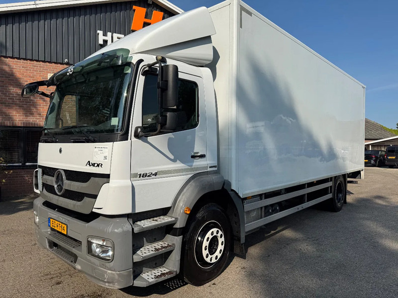Mercedes-Benz Axor 1824 4X2 7.5M Koffer 6 Cylinder 549.710KM! LBW APK/TUV 2/2026 - Box truck: picture 1 Mercedes-Benz Axor 1824 4X2 7.5M Koffer 6 Cylinder 549.710KM! LBW APK/TUV 2/2026 - Box truck: picture 1