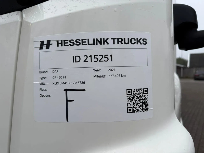 Tractor unit DAF CF 450 4X2 Space Cab LED Retarder Alcoa dura Bright 277.495 KM! German truck: picture 14 Tractor unit DAF CF 450 4X2 Space Cab LED Retarder Alcoa dura Bright 277.495 KM! German truck: picture 14