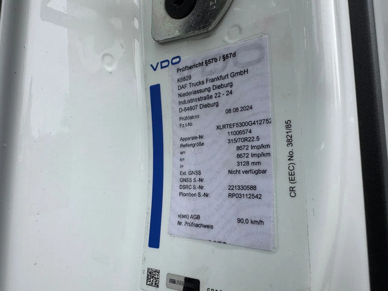 Tractor unit DAF XG 480 Retarder LED 2x tank PTO-Prep 216.610KM!: picture 20