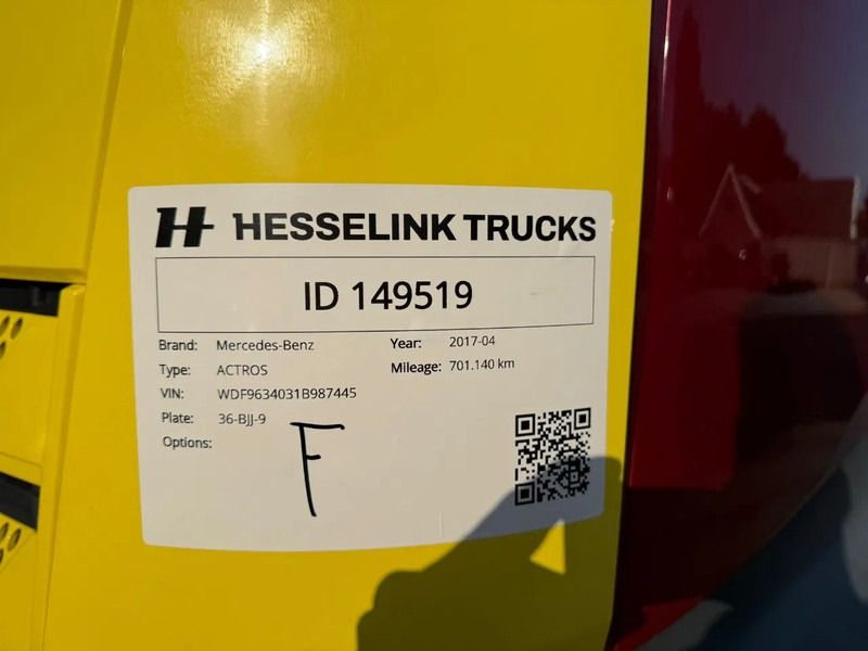 Mercedes-Benz Actros 1840 4X2 EURO 6 701.140KM, NL Truck - Tractor unit: picture 5 Mercedes-Benz Actros 1840 4X2 EURO 6 701.140KM, NL Truck - Tractor unit: picture 5