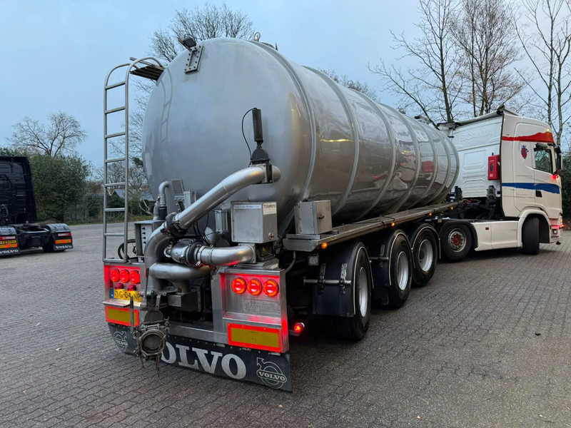 Vogelzang 36.5m3 RVS Mestoplegger Geijkte weging Bemonstering 2x Stuuras - Tanker semi-trailer: picture 3 Vogelzang 36.5m3 RVS Mestoplegger Geijkte weging Bemonstering 2x Stuuras - Tanker semi-trailer: picture 3