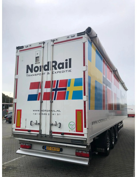 Kraker 2X K-Force 92m3 Alcoa Durabright SAF Tyrepilot Liftas - Top condition - Walking floor semi-trailer: picture 1 Kraker 2X K-Force 92m3 Alcoa Durabright SAF Tyrepilot Liftas - Top condition - Walking floor semi-trailer: picture 1