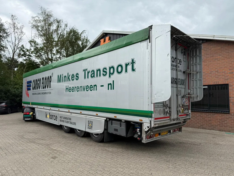 Kraker K-Force 92m3 Special! Side skirts, 8MM Cargo floor, Silver - Walking floor semi-trailer: picture 3 Kraker K-Force 92m3 Special! Side skirts, 8MM Cargo floor, Silver - Walking floor semi-trailer: picture 3