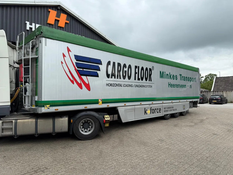 Kraker K-Force 92m3 Special! Side skirts, 8MM Cargo floor, Silver - Walking floor semi-trailer: picture 1 Kraker K-Force 92m3 Special! Side skirts, 8MM Cargo floor, Silver - Walking floor semi-trailer: picture 1