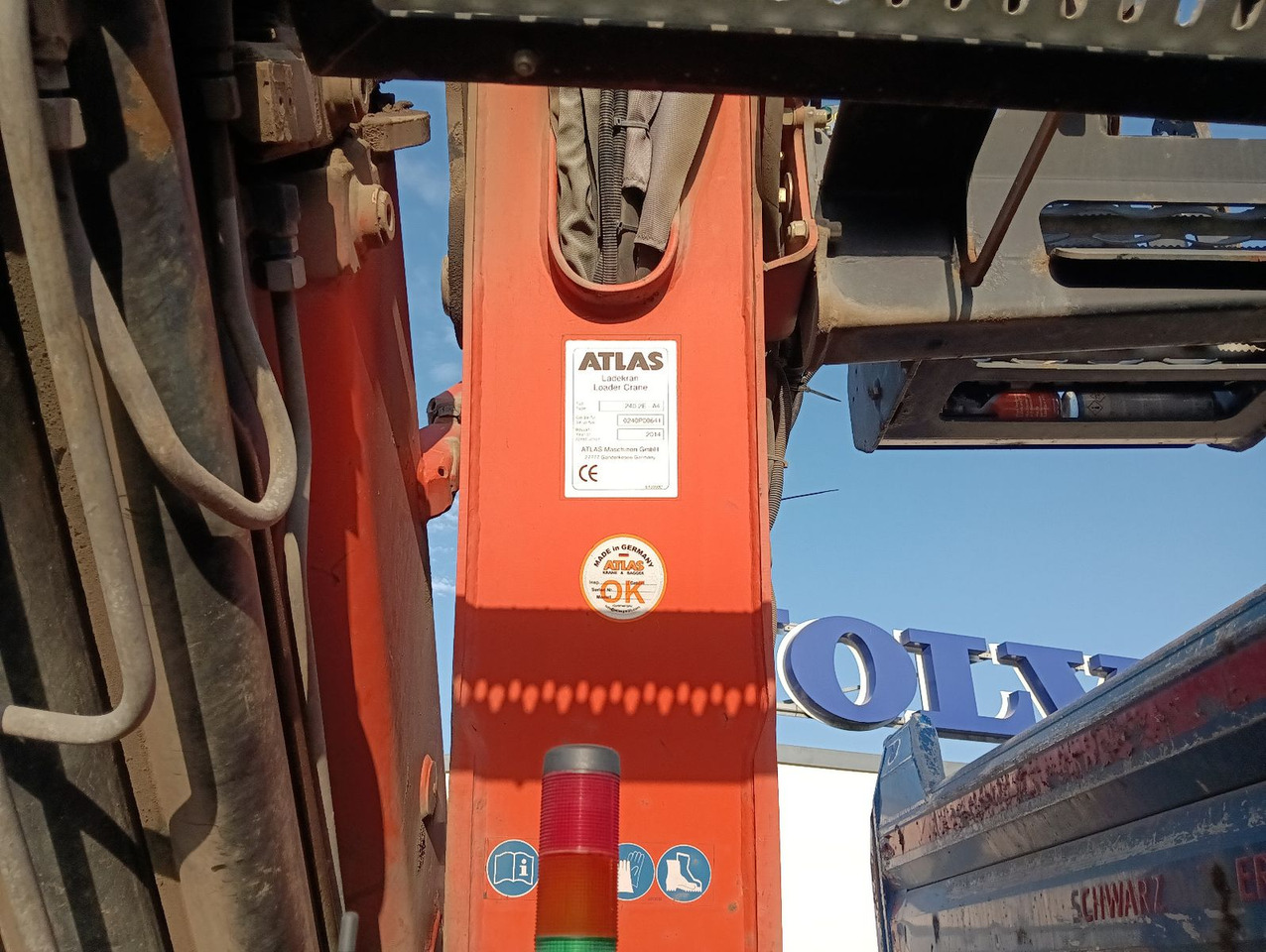 MAN TGS 26:480 6x4 EURO5 ATLAS 240.2E-A4 3-S-Kipper - Tipper, Crane truck: picture 4 MAN TGS 26:480 6x4 EURO5 ATLAS 240.2E-A4 3-S-Kipper - Tipper, Crane truck: picture 4