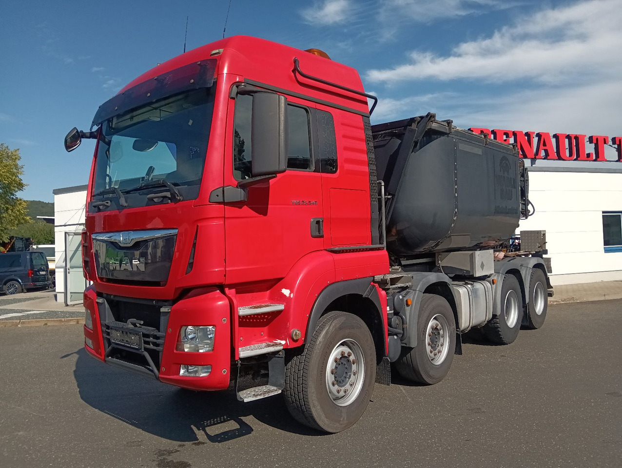 MAN TGS 35:480 8x4BL MEILLER ISO-Teerbirne RETARDER - Tipper: picture 1 MAN TGS 35:480 8x4BL MEILLER ISO-Teerbirne RETARDER - Tipper: picture 1