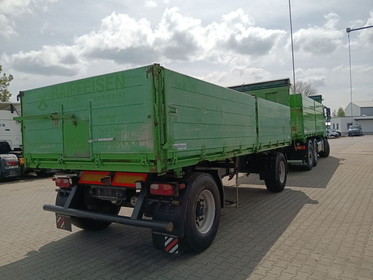 Meusburger 2-A 3-Seitenkipper 16m3 Getreide Alufelgen 4,6t - Tipper trailer: picture 2 Meusburger 2-A 3-Seitenkipper 16m3 Getreide Alufelgen 4,6t - Tipper trailer: picture 2