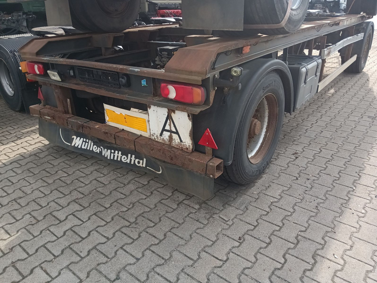 Müller-Mitteltal RA18 Abrollanhänger 7m BPW Trommel TÜV 5/2025 Müller-Mitteltal RA18 Abrollanhänger 7m BPW Trommel TÜV 5/2025 - Roll-off/ Skip trailer: picture 2 Müller-Mitteltal RA18 Abrollanhänger 7m BPW Trommel TÜV 5/2025 Müller-Mitteltal RA18 Abrollanhänger 7m BPW Trommel TÜV 5/2025 - Roll-off/ Skip trailer: picture 2