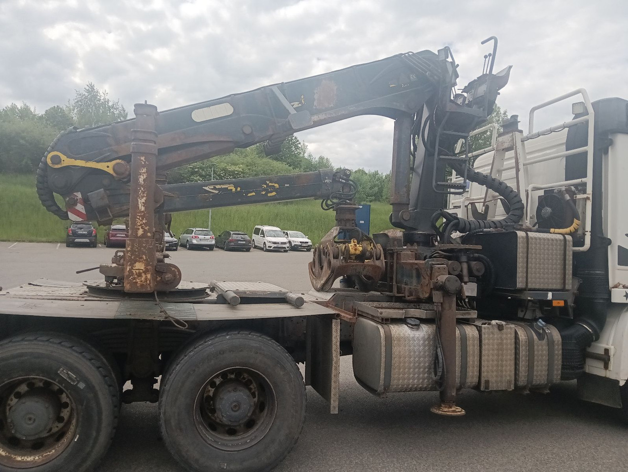 Palfinger EPSILON E250L82 Langholzkran+GLOGGER Aufbau+Anhä - Timber truck, Crane truck: picture 4 Palfinger EPSILON E250L82 Langholzkran+GLOGGER Aufbau+Anhä - Timber truck, Crane truck: picture 4