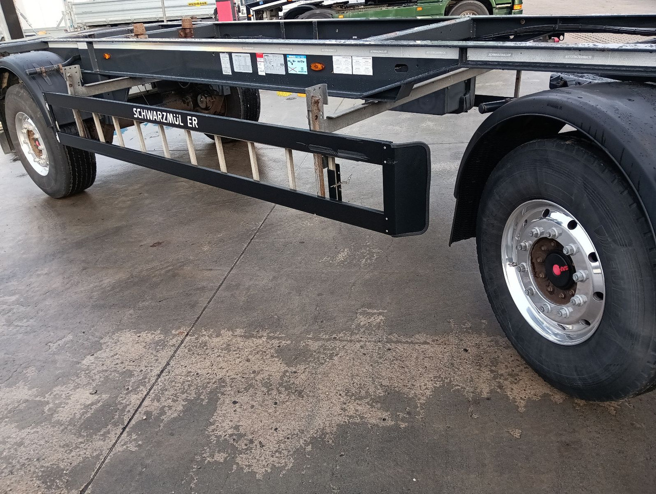 Container transporter/ Swap body trailer Schwarzmüller 2-A BDF 1,22/1,32 ALCOA Alufelgen ADR 120tkm TÜV Schwarzmüller 2-A BDF 1,22/1,32 ALCOA Alufelgen ADR 120tkm TÜV: picture 7