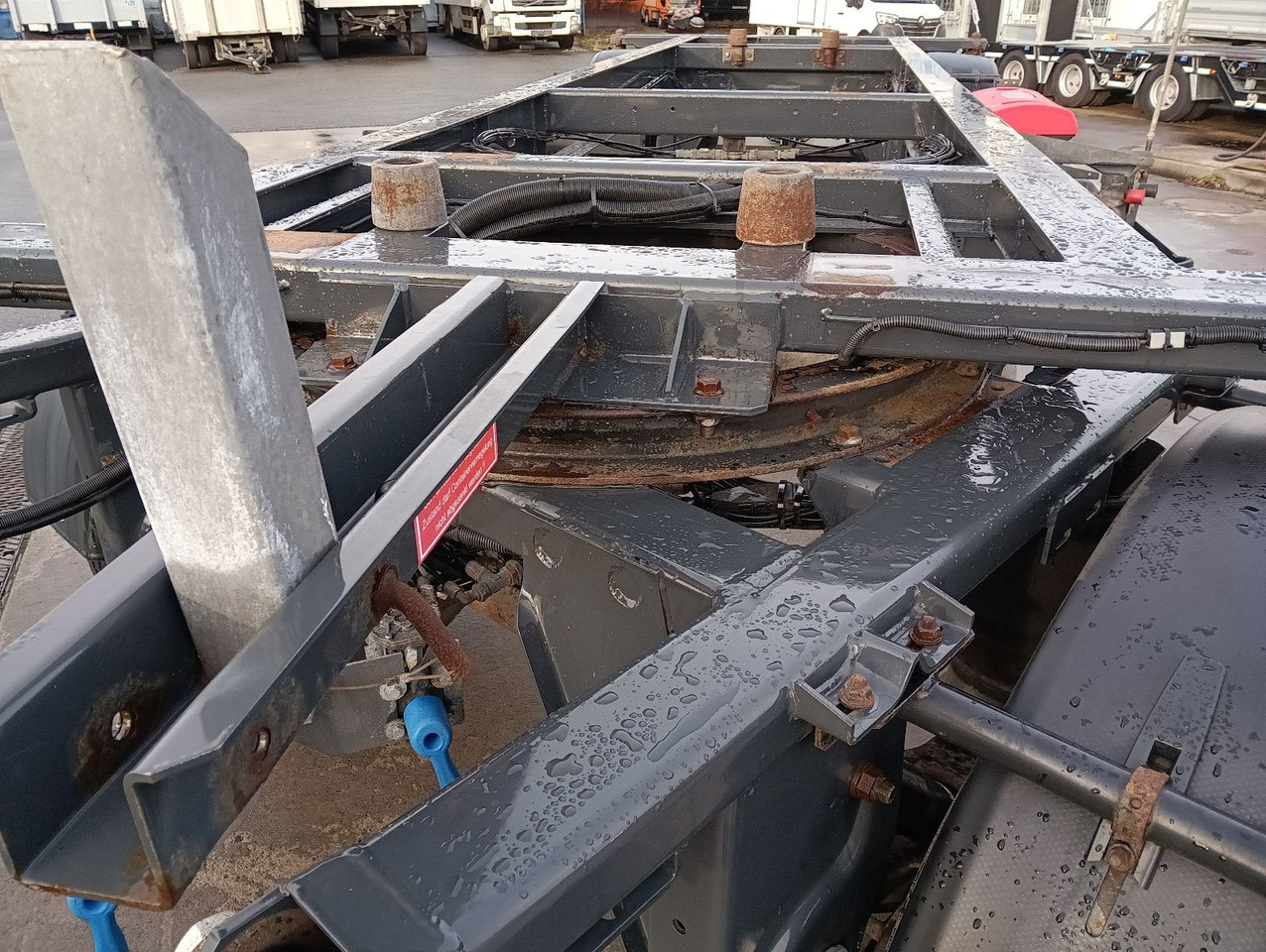 Container transporter/ Swap body trailer Schwarzmüller 2-A BDF 1,22/1,32 ALCOA Alufelgen ADR 120tkm TÜV Schwarzmüller 2-A BDF 1,22/1,32 ALCOA Alufelgen ADR 120tkm TÜV: picture 23