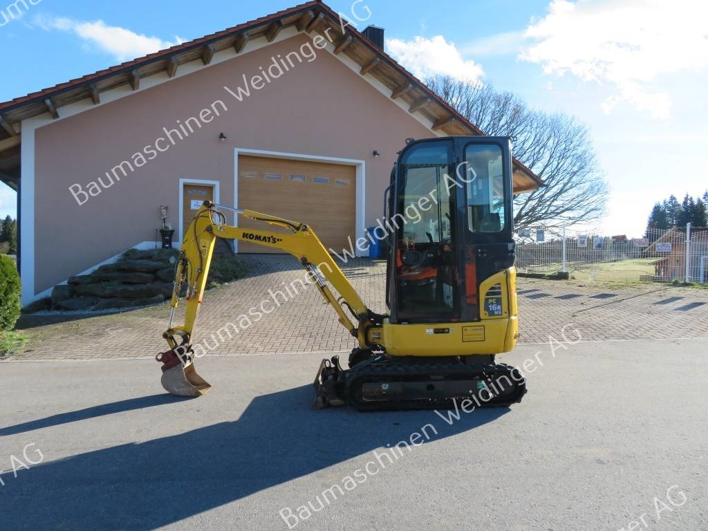 Mini excavator Komatsu PC 16 R-3HS: picture 6