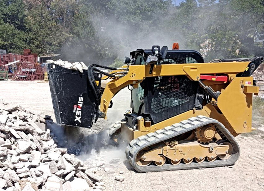 Simex CB1200 Crusher bucket for Skid loader (Highflow!) - Loader bucket for Bucket: picture 1 Simex CB1200 Crusher bucket for Skid loader (Highflow!) - Loader bucket for Bucket: picture 1