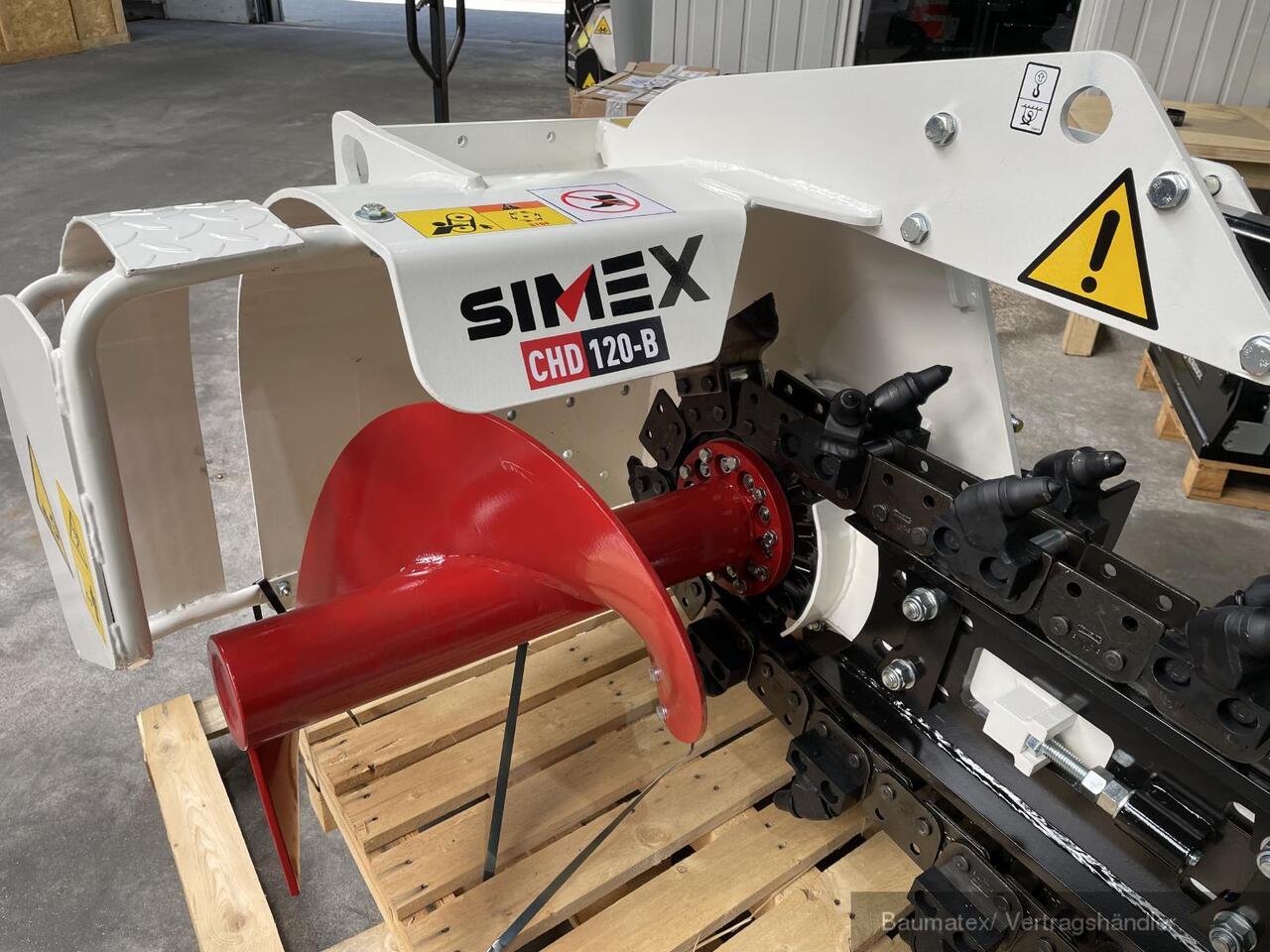 Simex CHD 120B für 1,2m Tiefe/ 150mm Breite - Trencher: picture 2 Simex CHD 120B für 1,2m Tiefe/ 150mm Breite - Trencher: picture 2