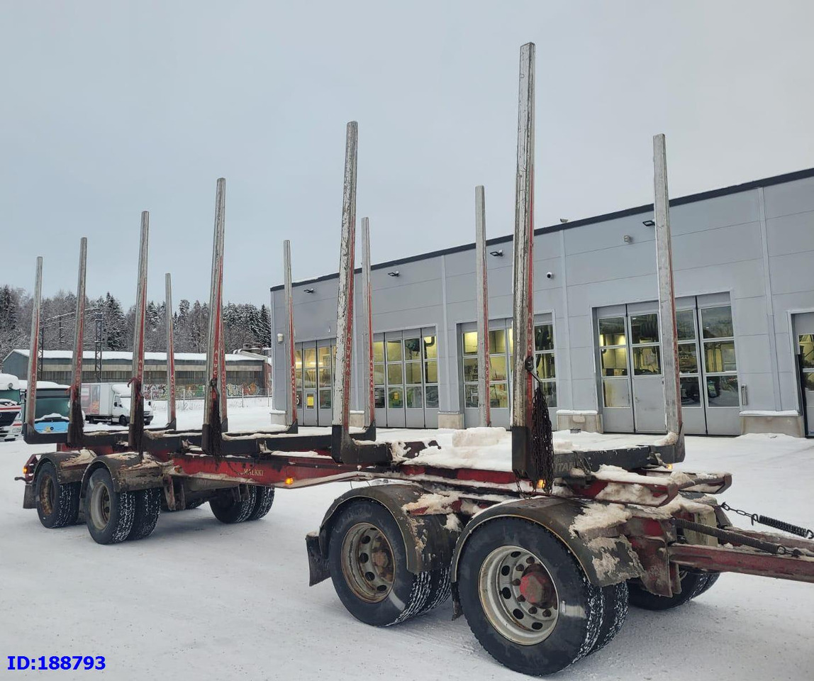 MALKKI RJ4-10200 - 4 Axles - Timber trailer: picture 1 MALKKI RJ4-10200 - 4 Axles - Timber trailer: picture 1