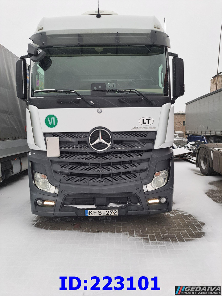 MERCEDES-BENZ Actros 2542 6x2 Euro6 + trailer - Curtain side truck: picture 2 MERCEDES-BENZ Actros 2542 6x2 Euro6 + trailer - Curtain side truck: picture 2