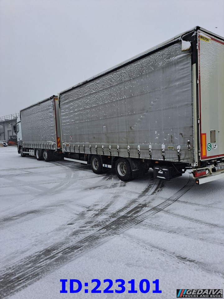 MERCEDES-BENZ Actros 2542 6x2 Euro6 + trailer - Curtain side truck: picture 5 MERCEDES-BENZ Actros 2542 6x2 Euro6 + trailer - Curtain side truck: picture 5