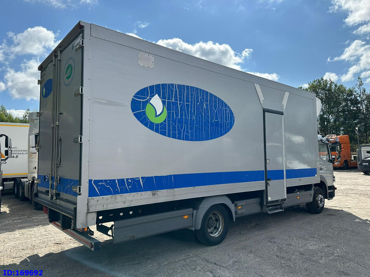 Refrigerated truck MERCEDES-BENZ Atego 1218 - Euro5: picture 8