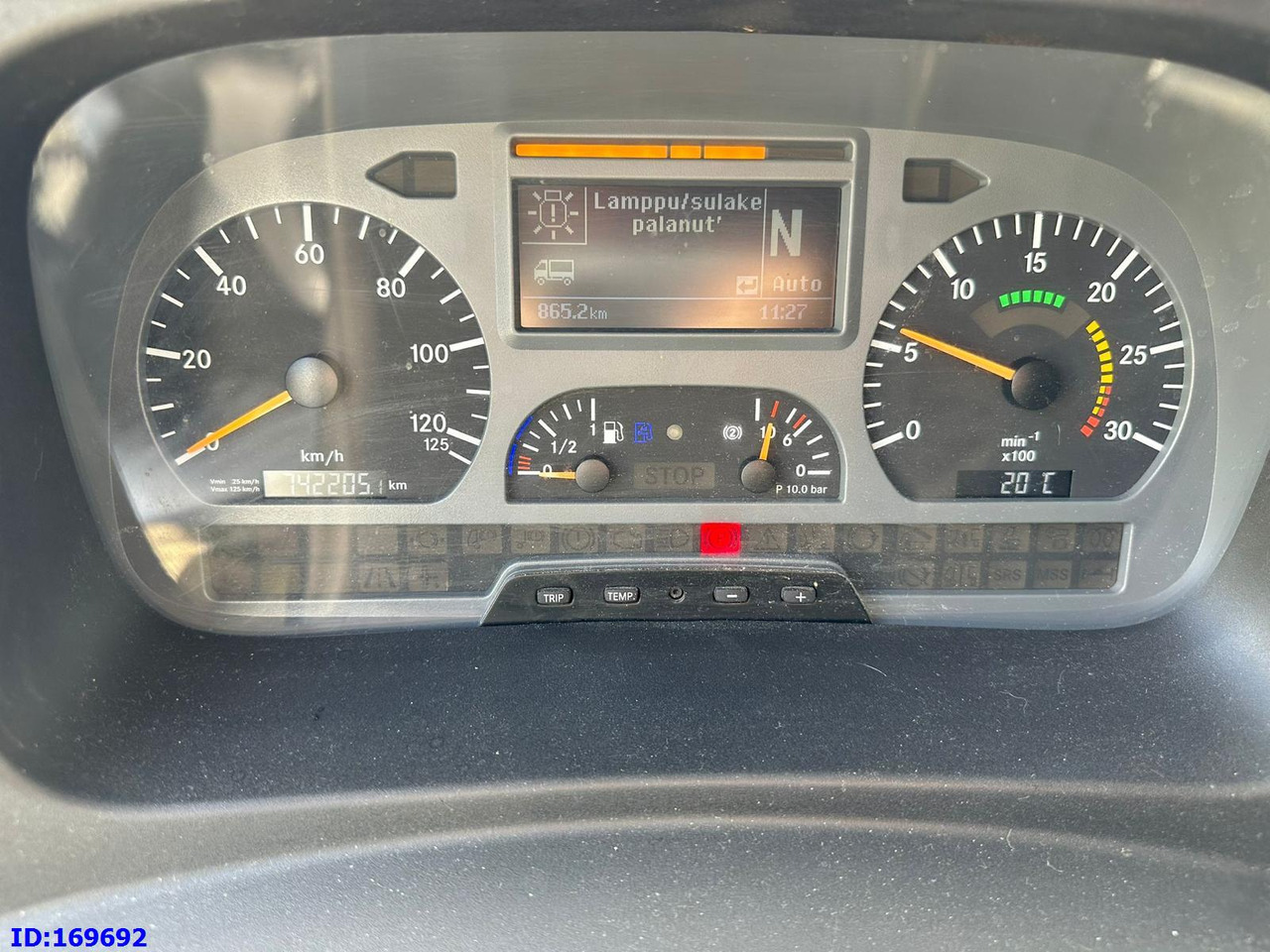 Refrigerated truck MERCEDES-BENZ Atego 1218 - Euro5: picture 19