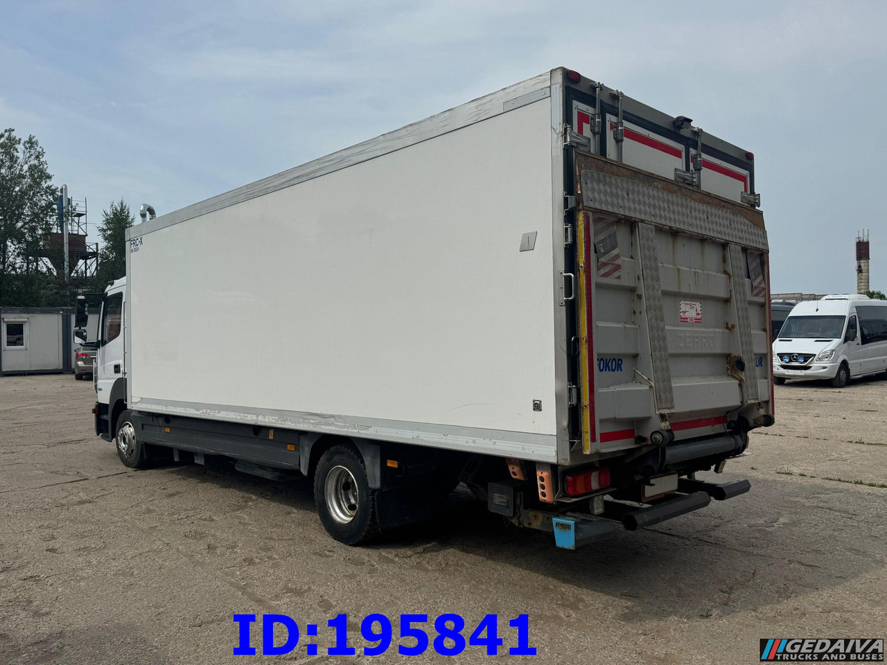 Refrigerated truck MERCEDES-BENZ Atego 1224 Euro6: picture 11