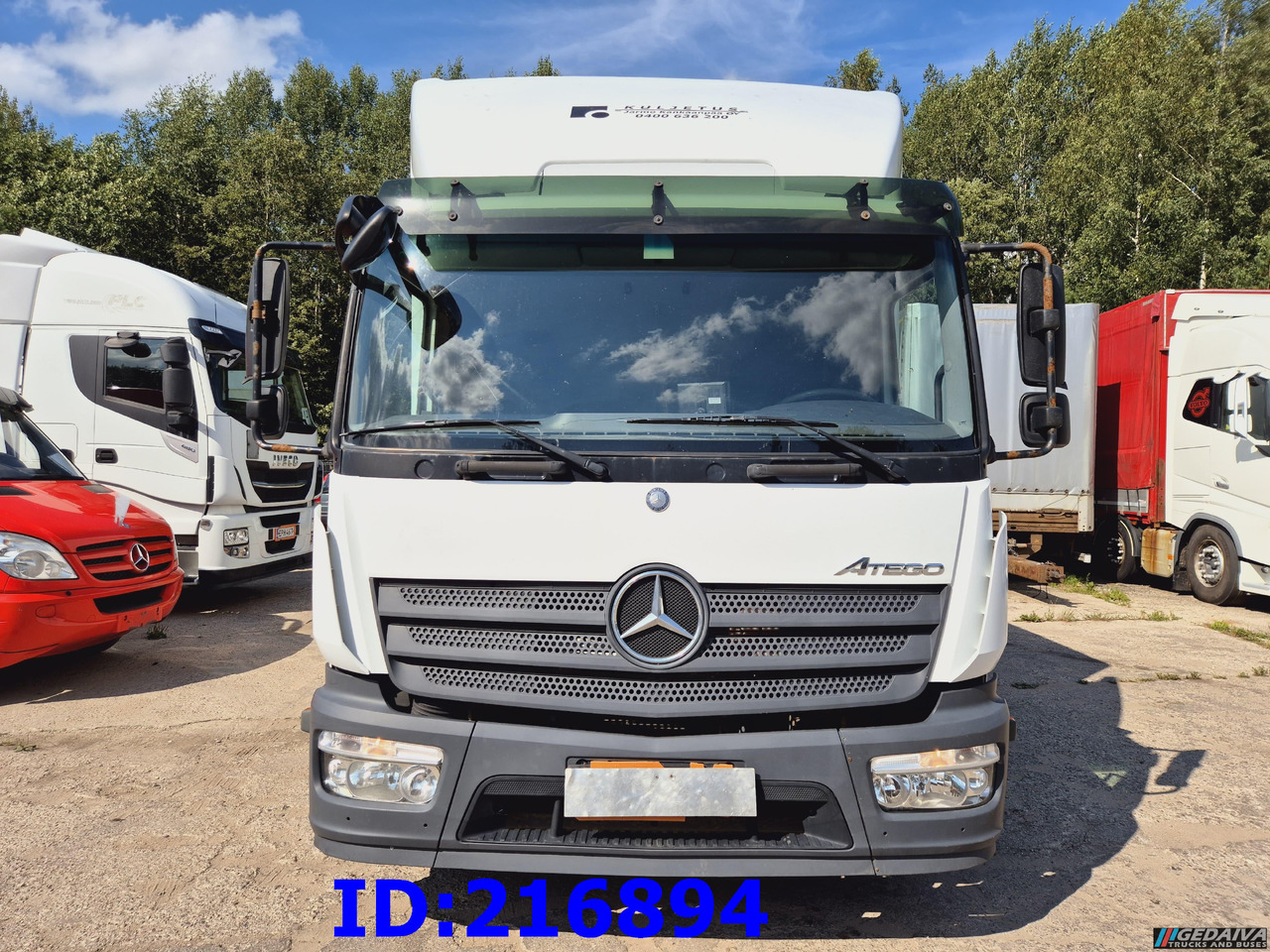 MERCEDES-BENZ Atego 818 Euro6 - Isothermal truck: picture 2 MERCEDES-BENZ Atego 818 Euro6 - Isothermal truck: picture 2