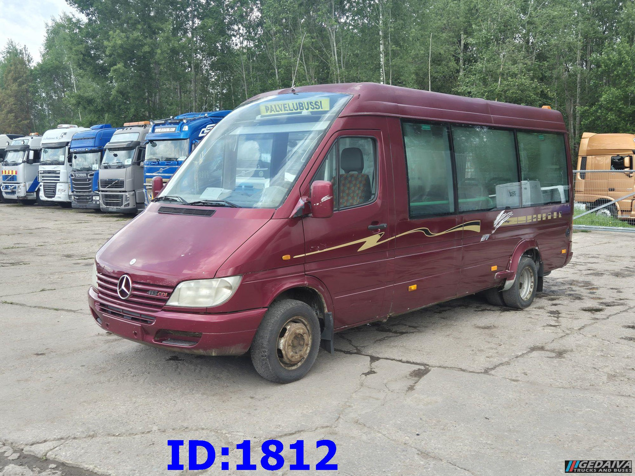 MERCEDES-BENZ Sprinter 413 - 17 Place - Minibus, People carrier: picture 4 MERCEDES-BENZ Sprinter 413 - 17 Place - Minibus, People carrier: picture 4