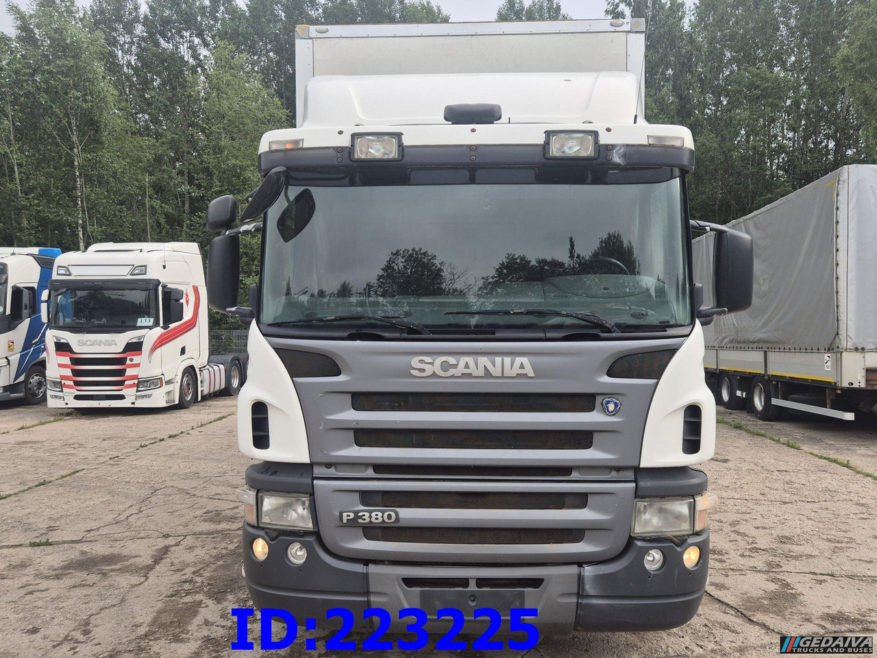 SCANIA P380 6x2 Open side box - Box truck: picture 2 SCANIA P380 6x2 Open side box - Box truck: picture 2