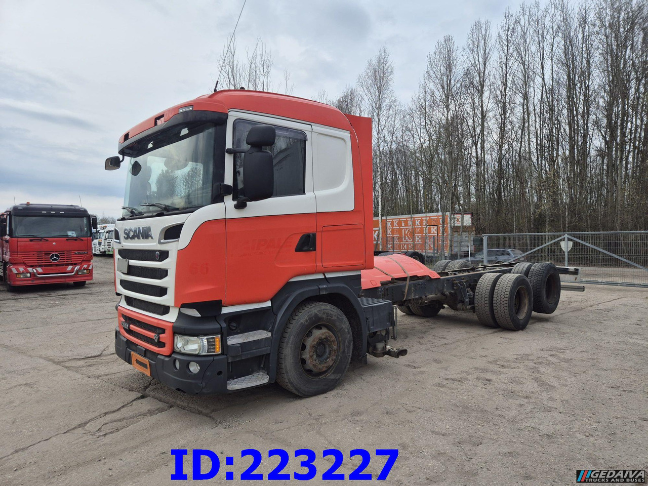 SCANIA R520 6X2 Euro6 - Cab chassis truck: picture 1 SCANIA R520 6X2 Euro6 - Cab chassis truck: picture 1