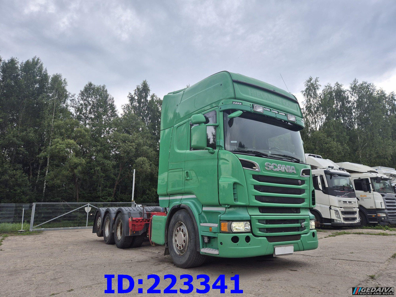 SCANIA R620 - 8x4 - Steering axle - Retarder - Cab chassis truck: picture 4 SCANIA R620 - 8x4 - Steering axle - Retarder - Cab chassis truck: picture 4